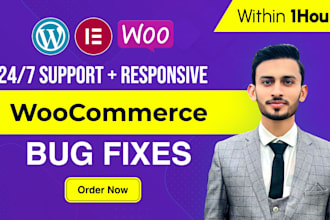 fix wordpress and woocommerce bugs, errors, and critical issues urgently