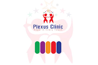 design childcare, kids academy and baby clinic logo