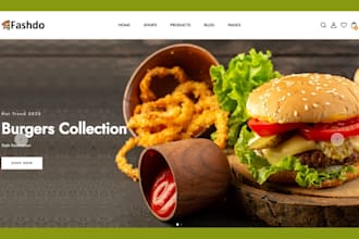 design meal prep shopify store food delivery website meal prep catering store