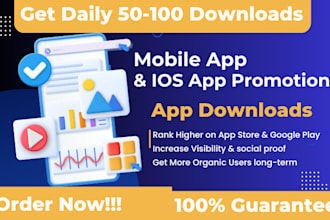 do mobile app promotion, mobile IOS app re view, to drive real active install