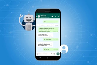 create a whatsapp chatbot using whatsapp business API