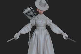 convert your high poly character to optimized low poly model unreal engine