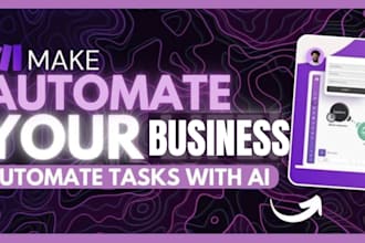 setup or fix smart workflow in make com automation