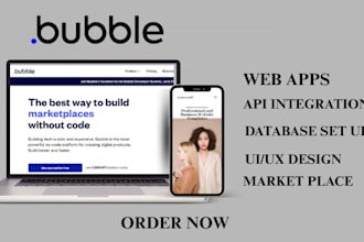 build bubble io mvp saas develop bubble app