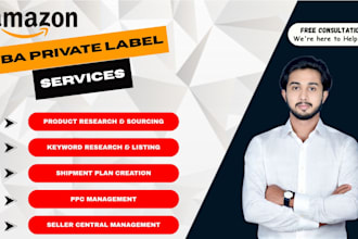 be your expert amazon fba virtual assistant for private label