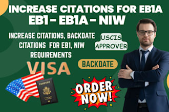 backdate google scholar citations, increase citations for eb1 visa application