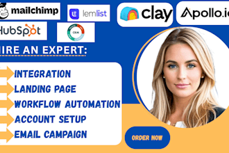 clay com workflow apollo io sequence hubspot automation mailchip crm