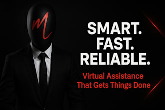 be your reliable virtual assistant in english, french or arabic