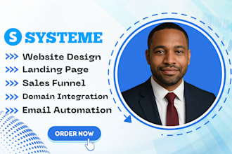 systeme io landing page systeme io sales funnel systeme io website systeme io