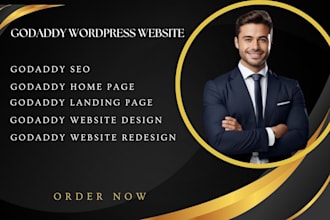 godaddy wordpress website godaddy website design or redesign godaddy website