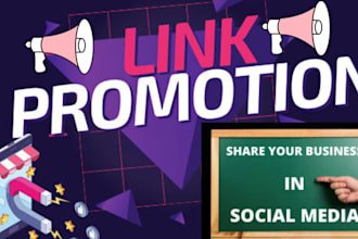 promote and share your website or any link