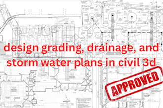 design grading, drainage, and storm water plans in civil 3d