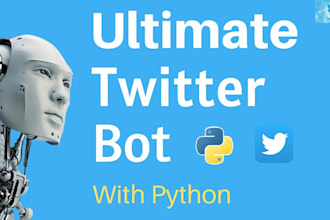 develop custom twitter api bot instagram api bot tiktok api bot youtube api bot