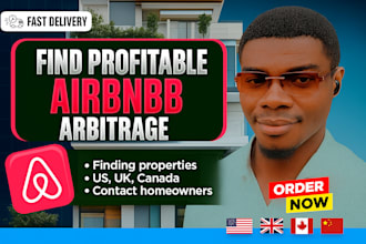 find airbnb arbitrage properties in any location, short retal in any location