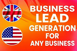 contact info, email address, phone number b2b leads and web research for USA, UK