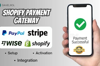 setup shopify payment gateway paypal wise account activation stripe and grey