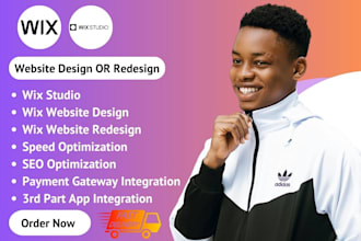design wix studio, wix website design, wix website redesign, redesign wix studio