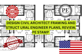 license architect structural engineering pe stamp mep in california utah permit