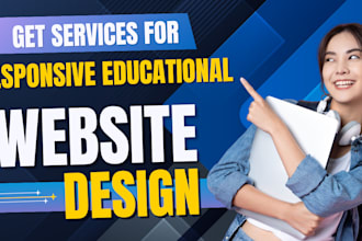 design professional ecommerce and educational website