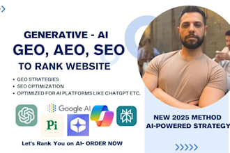 generative engine optimization for ai search using GEO, aeo, and SEO strategies