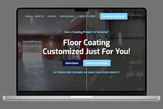 build epoxy website flooring website roofing website painting website wordpress