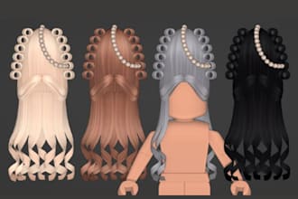 design unique roblox ugc accessories and stylish hair for your avatar