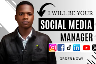 manage and grow your social media with content and strategy