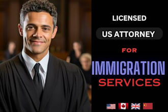 be your online lawyer for USA , UK ,canada ,visa and immigration