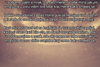 pisanje tekstova pesama na srpskom jeziku za estradu