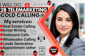 do b2b telemarketing cold calling appointment setter lead generation