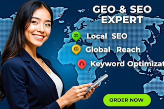 optimize your website with GEO and aeo to rank on google and ai search engines