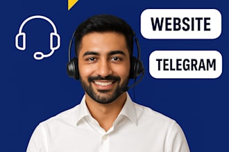 be your professional live chat support agent