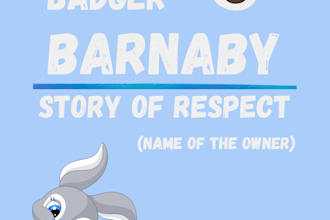 write and design a storybook for kids