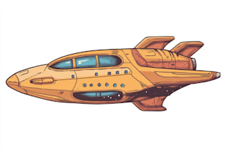 draw sci fi or fantasy concept art for you