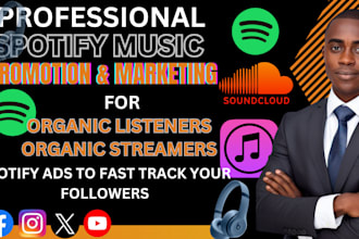 do professional spotify music promotion and spotify ads to organic streamers