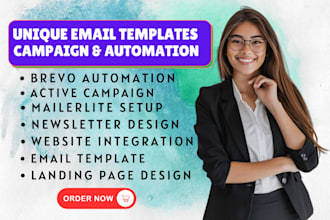 setup brevo automation, mailerlite, activecampaign, email marketing template