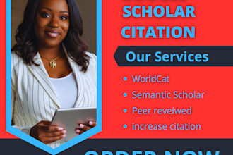 write peer reviewed citation ready academic content with google scholar sources