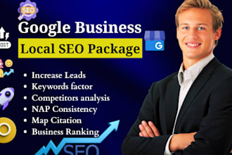 optimize google business listing and local seo service maps citation gmb ranking