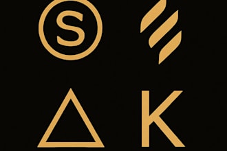 design a clean, unique logo for your brand or business