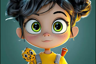 o professional animal cartoon character and mascot logo design