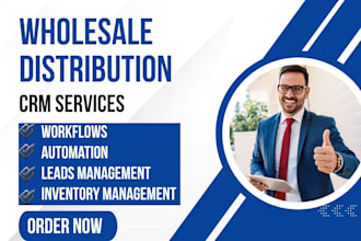 setup wholesale distribution crm orocrm unleashed sap infor epicor blue link crm