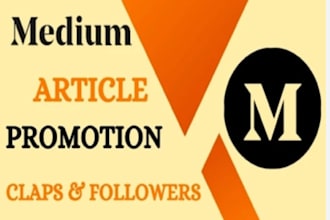do medium article promotion