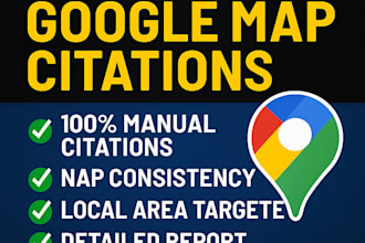 boost your local SEO with high quality google map citations