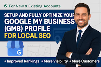 setup and optimize your google my business profile to rank local SEO visibility