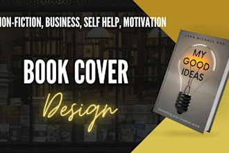 be your expert amazon kdp self help book cover designer