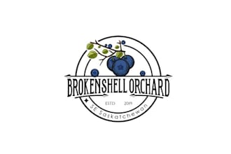 design awesome berry orchard logo