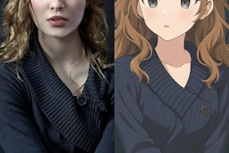 convert your photo into anime style art just a minute
