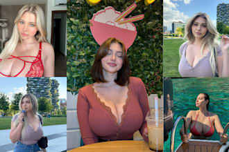 create hyper realistic ai influencer model ai onlyfans video and nsfw animation