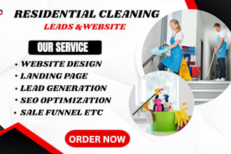 residential cleaning website, window, carpet, kitchen, house, janitorial website