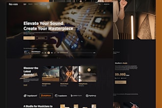 build music artist dj podcast radio streaming musician band record label website